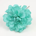 Zinnia. Flemish flower. Navy blue. 9cm 3.265€ #504190122AGMRN